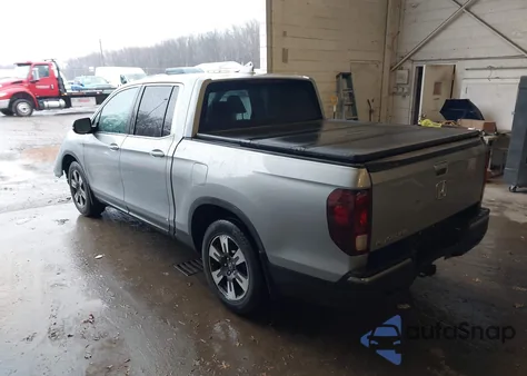 2017 Honda Ridgeline Rtl-T from USA, damaged, VIN 5FPYK2F62HB006469